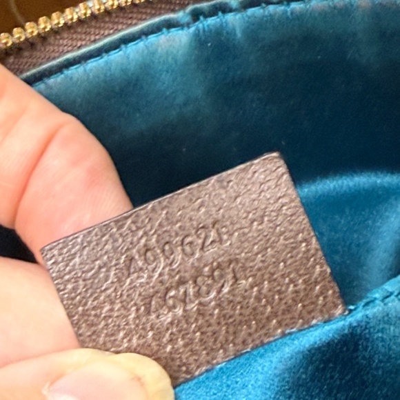 Gucci Ophidia Crossbody Bag Size Small with Green and Red classic Gucci Webbing - Picture 11 of 15